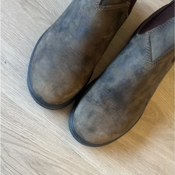 Rustic brown blundstone ankle boots - Picture 3 of 5